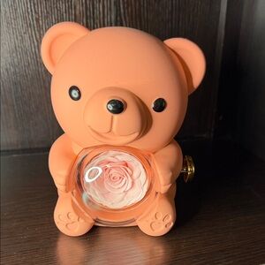 Orange Bear Shaped Decorative Piece
